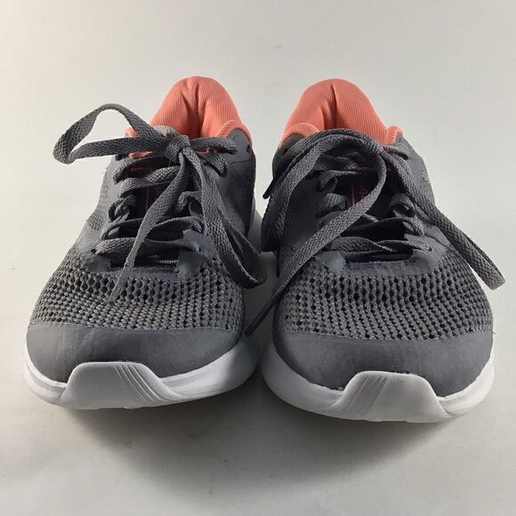 Reebok speed racer 2 womens running shoes lace up sneakers gray white size 6.5 - Picture 2 of 8